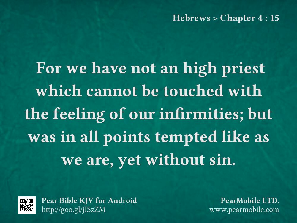 Hebrews, Chapter 4:15